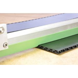1500mm bending welding machine TG150mO for bend welding of PE and PP, in up to 10mm plate thickness