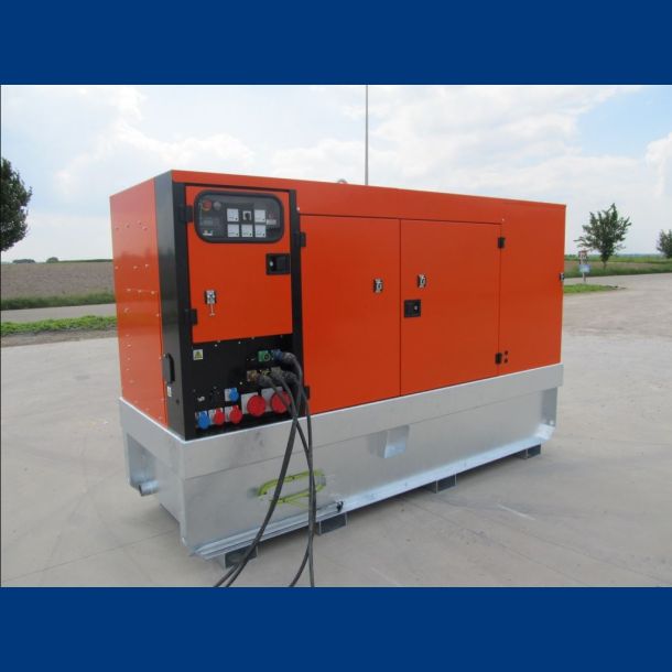 198 kVA EPSR180TDE - Trefaset - Vandkølet diesel generator med ekstra støjdæmpning - Dieselgeneratorer 400V vandkølet - Holm & Holm A/S