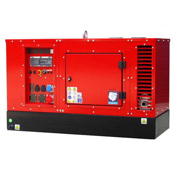 kVA Europower EPS243TDE Trefaset - diesel generator ekstra støjdæmpning - 400V vandkølet - Holm & Holm A/S