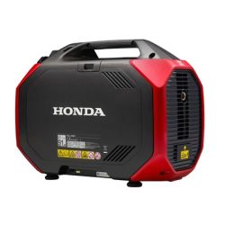 Generator, Honda, EU32i 230V, 2 x schuko - 3,2 kVA - Bluetooth - Tomgangsautomatik - Stjsvag - Inverter