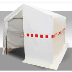 Welding Tent A450 L=450,B=200,H=210(165) with opening / door
