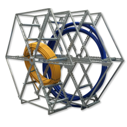 Bur 1M  for trailer 1T. Coilml max D2200mm x indvendig bredde 1180 mm - Beregnet for rr med diameter 32 til 63 mm. Pris ved samtidig levering af trailer.