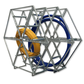 Cage 1M for trailer 1T. Coil dimensions max D2200mm x internal width 1180 mm 