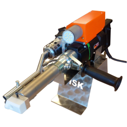 Ekstruder, HSK40 RSX .  med egen luftforsyning. Vgt 8,5 kg. Output PE 4 kg/h