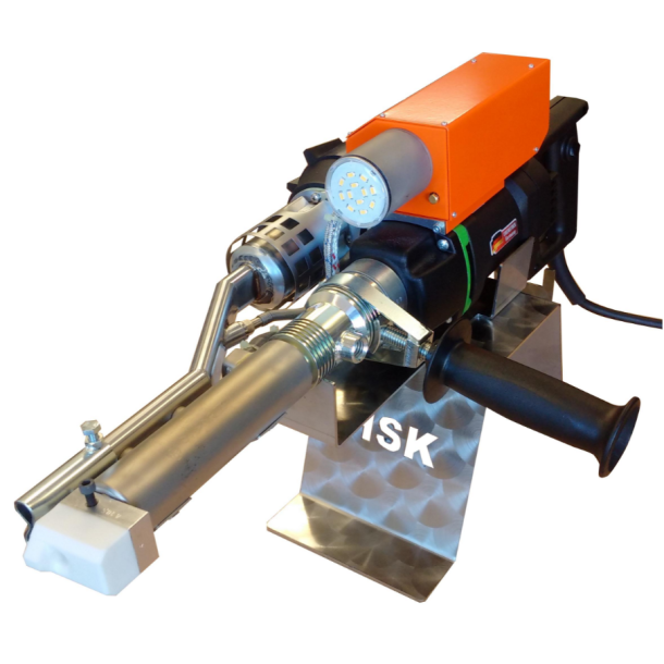 Extruder, HSK 40 RSX. with own air supply. Weight 8.5 kg. Output PE 4 kg / h