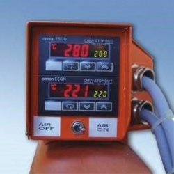 Ekstruder, HSK60 DE 400V med egen luftforsyning. Vgt 13,8 kg. Output PE 6 kg/h