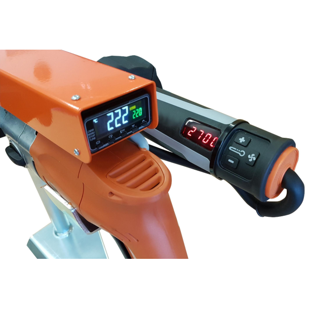 Extruder, HSK10DE compact digital, 230V.   Digital control of mass and air temperature. 