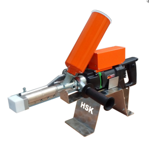 Ekstruder, HSK26 GSX Granulat, 230V. med egen luftforsyning. Vgt 7,4 kg. Output PE 2,5 kg/h