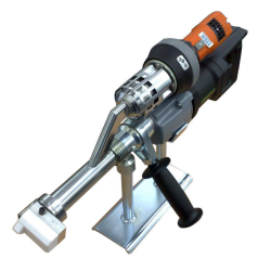 Extruder, HSK40 E with own air supply. Weight 7.4 kg. Output PE 4 kg/h