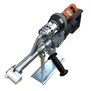 Ekstruder, HSK40 E  med egen luftforsyning. Vgt 7,4 kg. Output PE 4 kg/h