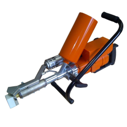 Ekstruder, HSK60.1 DEG , granulatekstruder 400V med egen luftforsyning. Vgt 14,1 kg. Output PE 6 kg/h