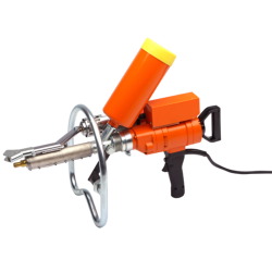 Ekstruder, HSK60DEG , granulatekstruder 400V med egen luftforsyning. Vgt 11,4 kg. Output PE 6 kg/h