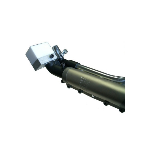  HSK Angle head 45  upwards. Welding direction to the right