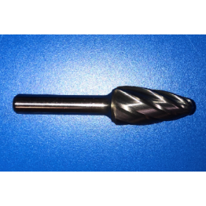 Frsestift til plast. 16 mm. konisk med 8 mm. skaft.