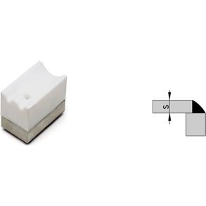 Svejsesko til pl. 5-6 mm. udvendig hjrne.  For Wegener Exweld 322, Aero, Sigma og Alfa ekstrudere.