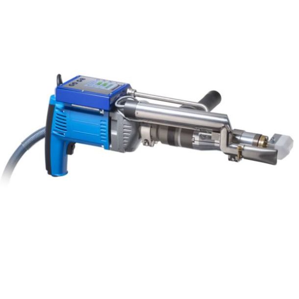 EXWELD alpha4 EC PVC. Wegener ekstruder til ekstern luftforsyning. Output 2,6 kg/h (PE)   Svejsetrd PE / PP 3,4,5 mm. Leveres med 1 stk. svejsesko efter Deres valg.
