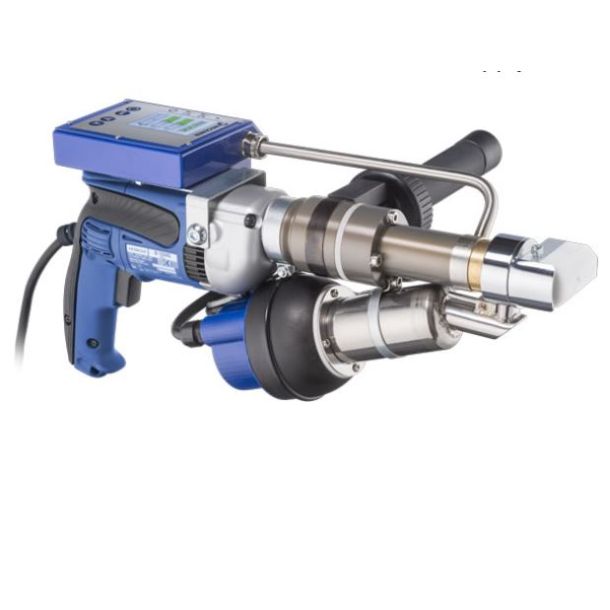 EXWELD sigma4 SC Twisty. Wegener ekstruder tmed egen luftforsyning. Output 1,9 kg/h (PE)   Svejsetrd PE 3,4,5 mm. / PP 3,4, mm. Leveres med 1 stk. svejsesko efter Deres valg.