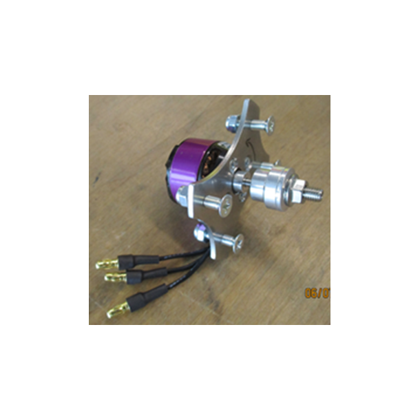 Motor med monteringsplade for Wegener Exotherm Airbox 27129