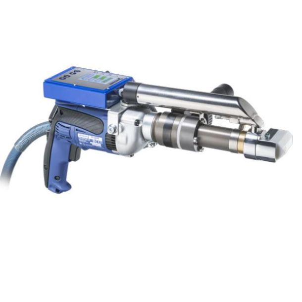 EXWELD sigma4 EC Twisty. Wegener ekstruder til ekstern luftforsyning. Output 1,9 kg/h (PE)   Svejsetrd PE 3,4,5 mm. / PP 3,4, mm. Leveres med 1 stk. svejsesko efter Deres valg.