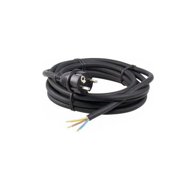 Schwabe 60379 Current Cable Black 4.50 m with Schuko plug