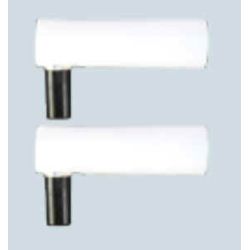 H�rner Push-on Adapter -  4.7mm male plug (welding cable) to 4.7mm 90� female pl