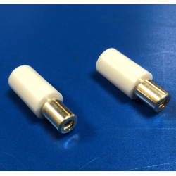 Adapter Friamat Straight 4.0 mm. for machine, 4.7 mm. for fittings.
