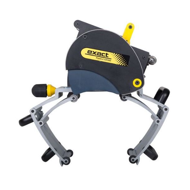 Exact PipeCut 360 Air rrskrer system  110-360 mm. Godstykkelse stl 45 mm. / plast xx mm .