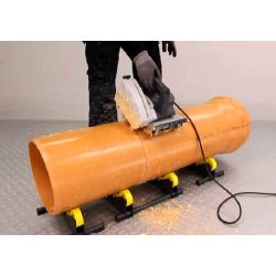 Exact PipeCut P400 230V rrskrer system til plastrr 100-400 mm.