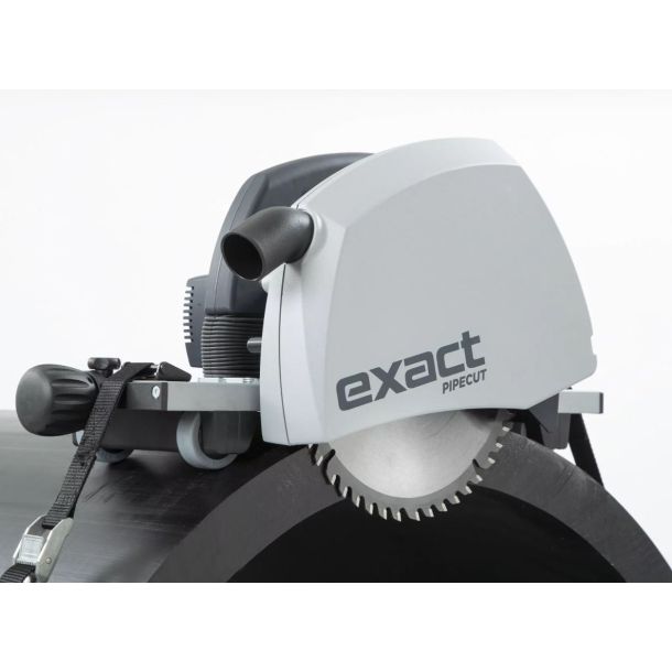 Exact Pipecut P1000 for large diameter plastic pipes incl rollers