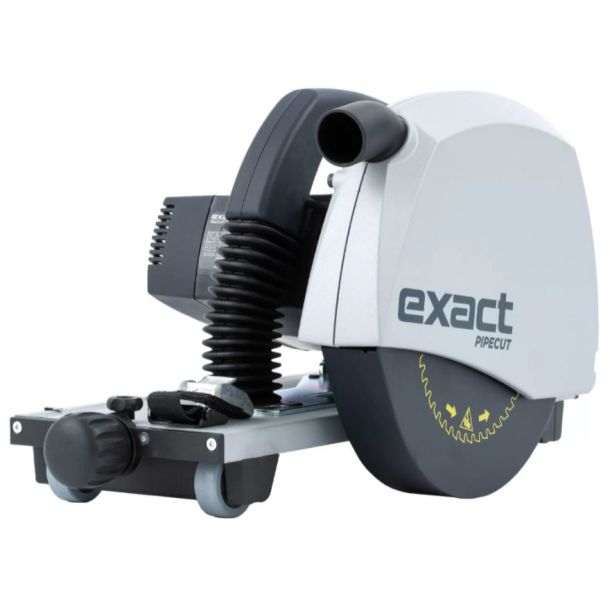 Exact Pipecut P1000 for large diameter plastic pipes incl rollers