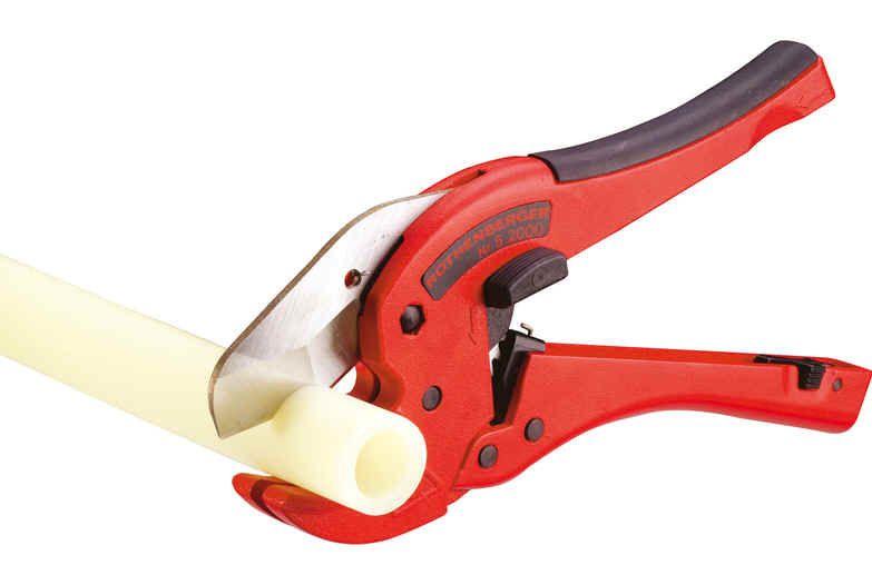 Plastic pipe scissors ROCUT 42 TWIN CUT, 0-42mm