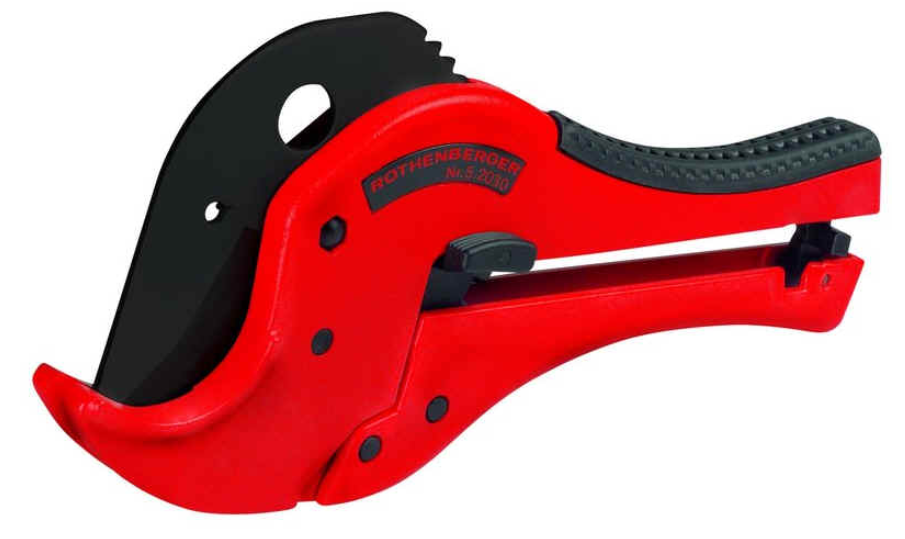 Rocut TC 63. 063mm. Pipe shears for PE, PP, PVC and PEX plastic pipes