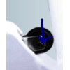Aksel for Sk�rehjul til H�rner R�rsk�rer 50-127 og 100-170 mm.