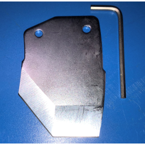 Spare insert for pipe scissors 552.016