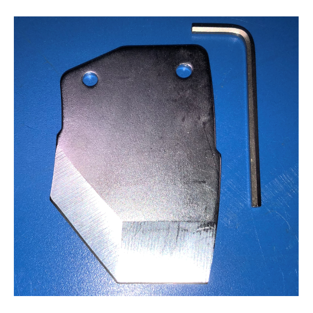 Spare insert for pipe scissors 552.016