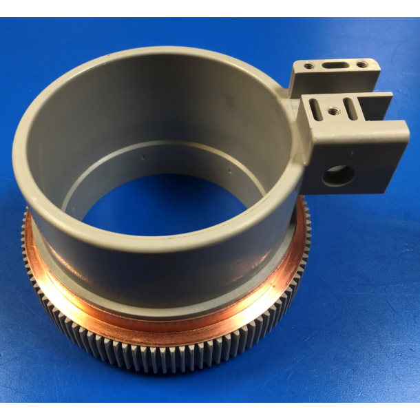 Tooth wreath with bronze bearing for Michann pipecutter (wear part).