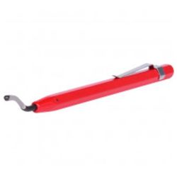 Universal deburrer, pen format, aluminum handle