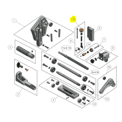 V-Knap til Uniprep 2 (125-500)