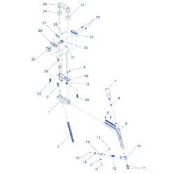 Rotationsskraber, Ritmo RTC 160 Skrabedybde op til 114 mm. i  50 til  160 mm. rr  Leveres i skum-foret transport boks med 1 stk. ekstra skr.