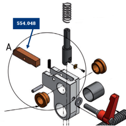 Spindelmtrik GR1 Til Rotationsskraber 32 - 160 mm (KVR-68)