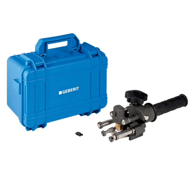 Geberit pipe scraper 63160 mm. Delivered in a suitcase Plastic pipe