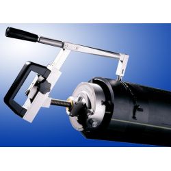 Rotationsskraber, Ritmo RTC 315 Skrabedybde op til 137 mm. i  75 til  315 mm. rr.   Leveres i skum-foret transport boks med 1 stk. ekstra skr. SN: