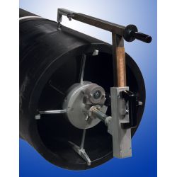 Rotationsskraber 710 (355-710) Ritmo RTC 710   Leveres i 2 skum-foret Alu transport bokse med 1 stk. ekstra skr.