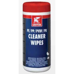 GRIFFON PE/PP/PVDF/PB renseserviet, Plastdispenser med 100 STK. BISON Wipes (1PK= 6 stk)