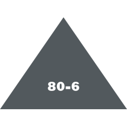 Svejsetrd, PVC-U-80-6, 2 meters lngder - Gr RAL 7011. Opfylder krav i henhold til DIN/EN 10204 samt DVS 2211. Pakke m 3 kg