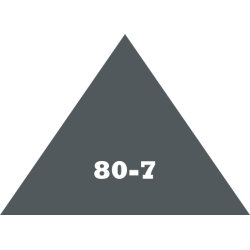 Svejsetrd, PVC-U-80-7, 2 meters lngder - Gr RAL 7011. Opfylder krav i henhold til DIN/EN 10204 samt DVS 2211. Pakke m 3 kg