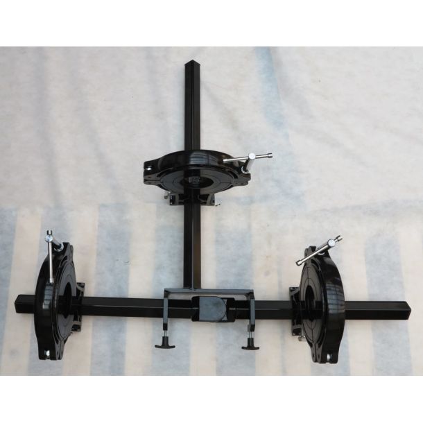 T-adapter 90 til holdevrktj 557.060  med reduktioner 63-90-125 mm.