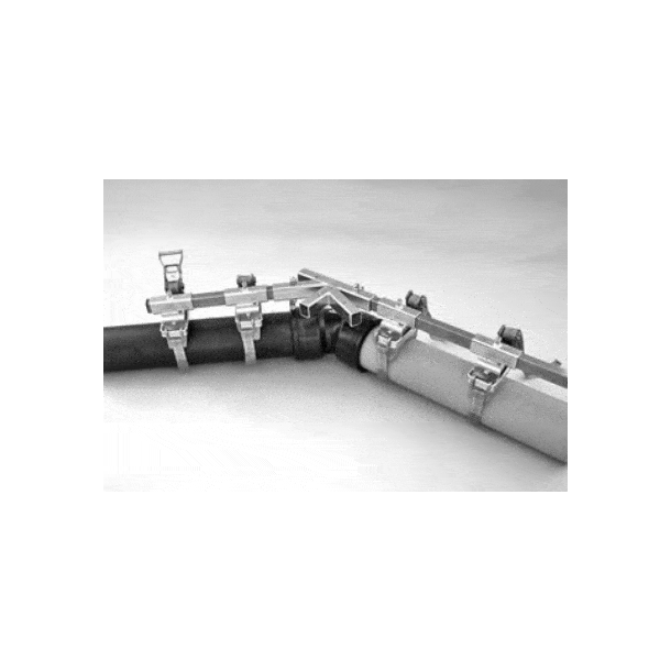 Prisme holdevrktj med spndeblter  110 til 560 mm.  Leveres i trkasse.