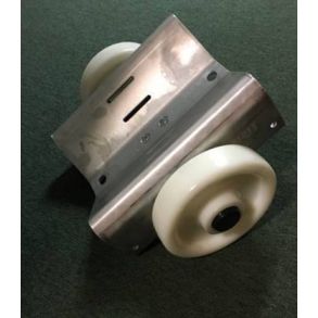 Tube dog HHRH, Rollers for plastic pipes for max  315 mm, made of aluminum with solid wheels.