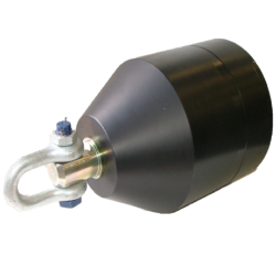 280 mm. Tr�khoved i PE til p�svejsning. SDR 7,4/11/17